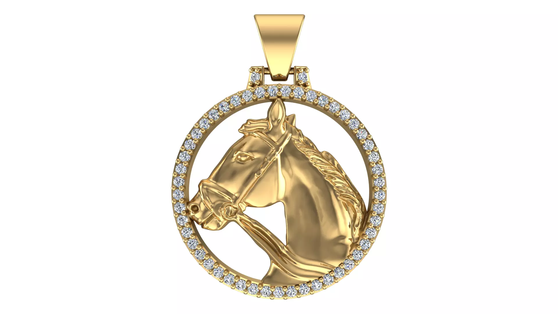 Horse Pendant-3 2025 3D print model