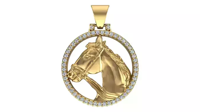Horse Pendant-3 2025
