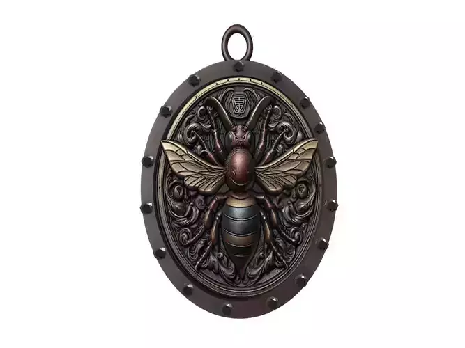 Hornet Animal Pendant