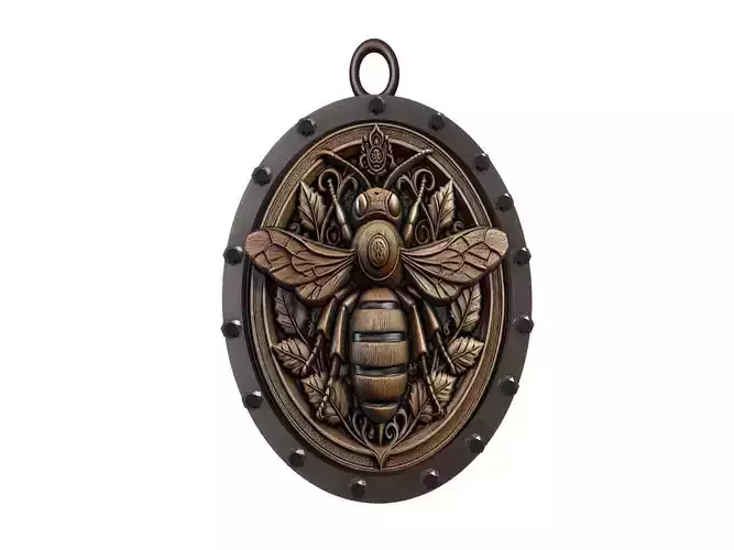 Hornet Animal Pendant