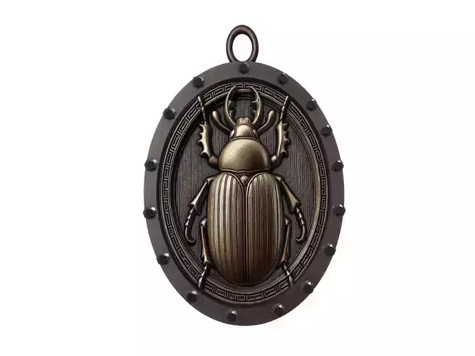 Beetle Animal Pendant