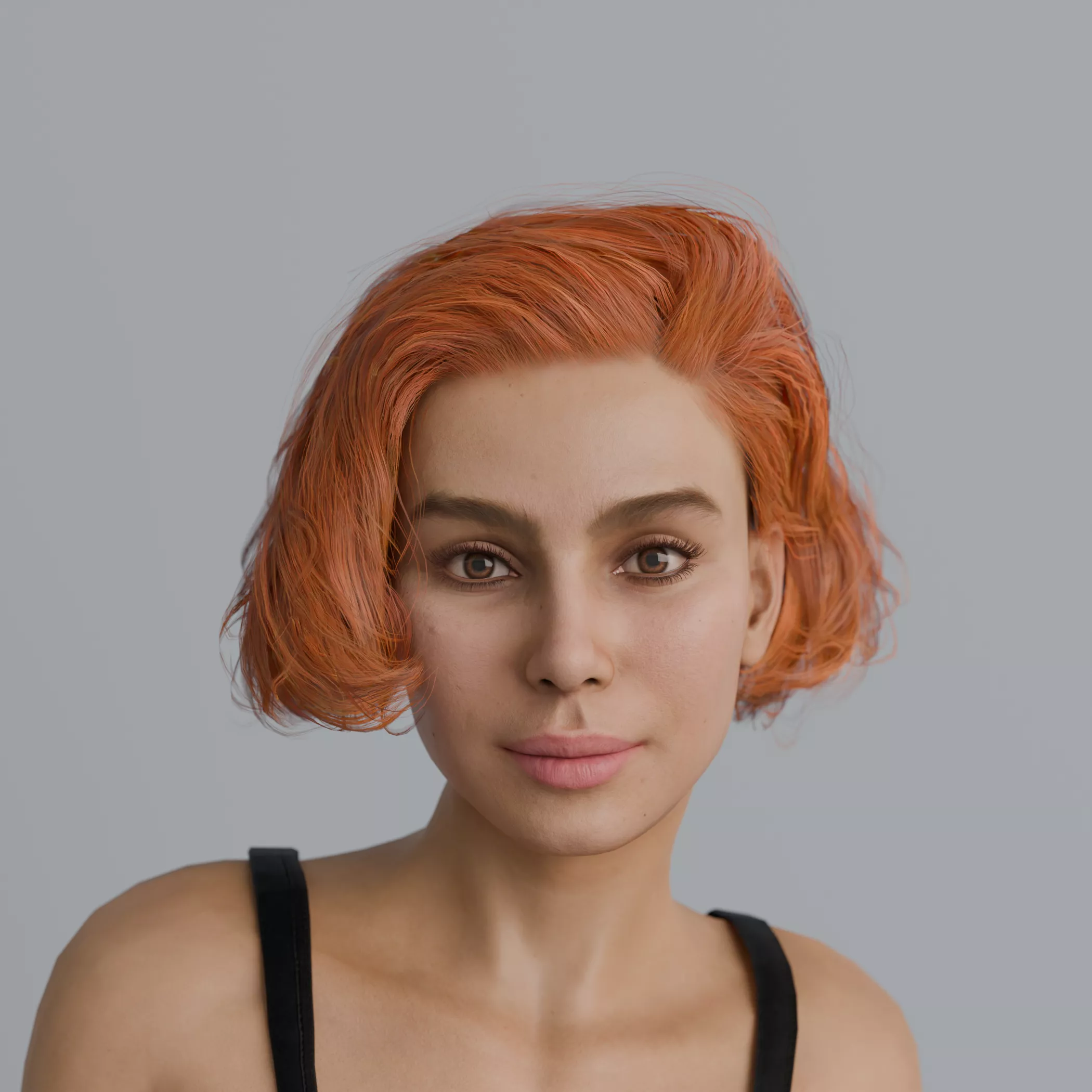 Diana Models 3D Low-poly 3D model