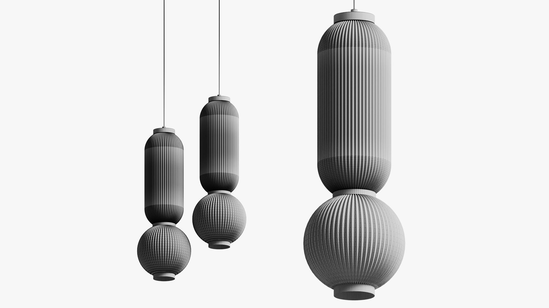 Hanging Lamp Awards 3D model_5