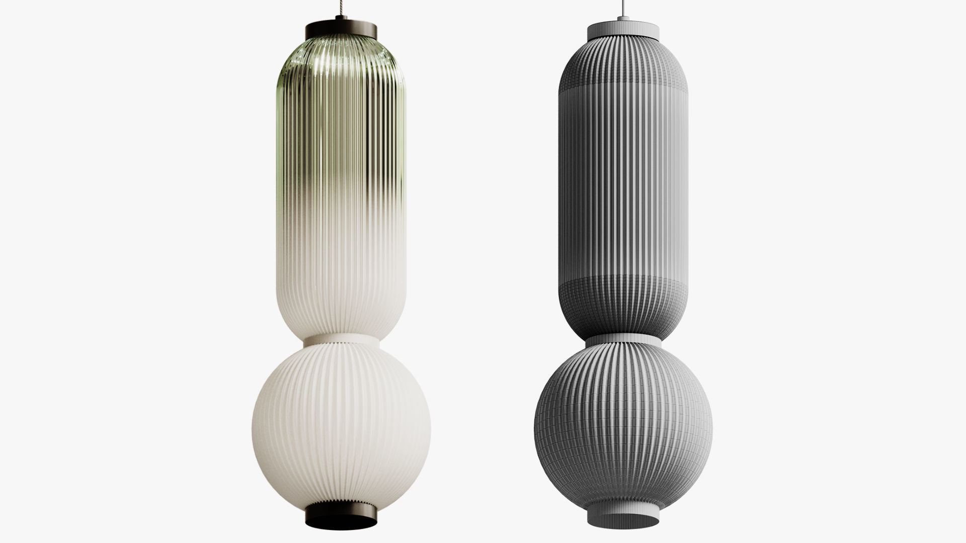 Hanging Lamp Awards 3D model_4