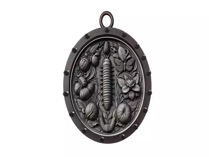 Caterpillar Animal Pendant
