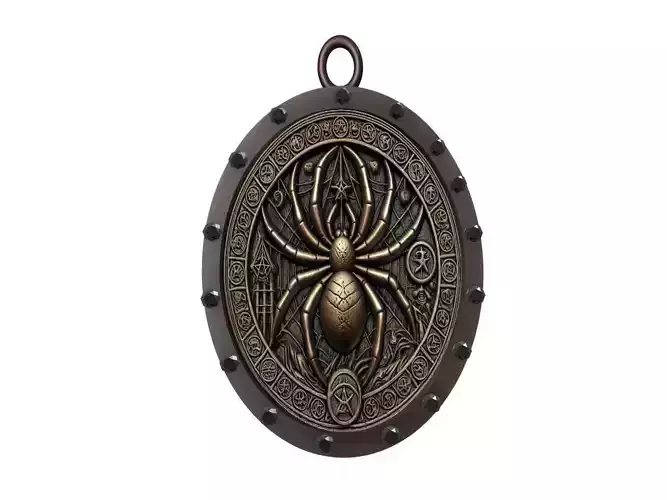 Spider Animal Pendant