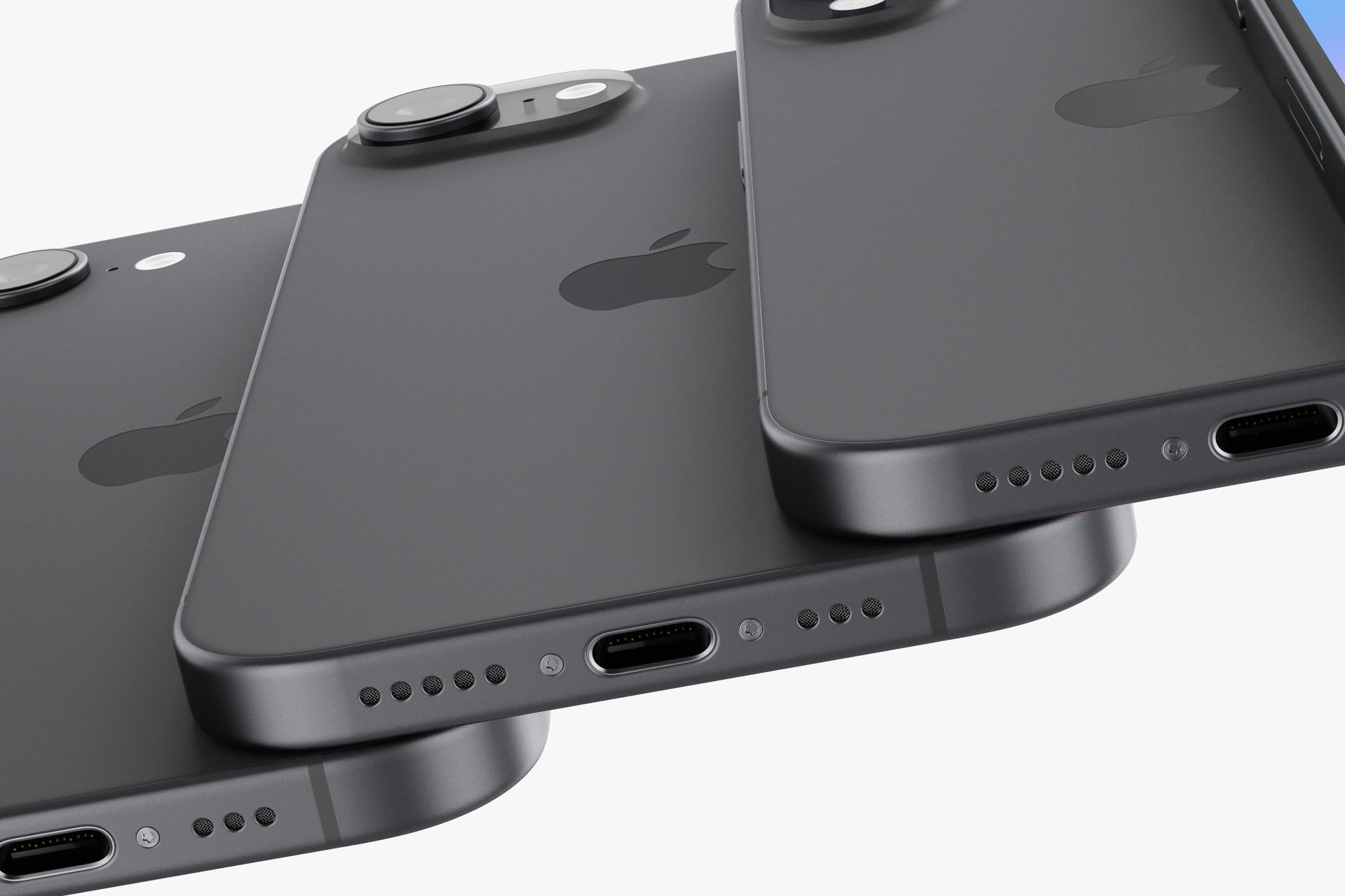 Apple iPhone 16E v1 3D model_5
