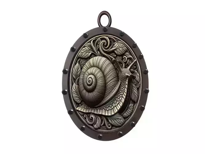 Snail Animal Pendant