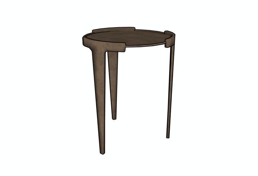 Hero Side Table by Piet Boon  3D model_2