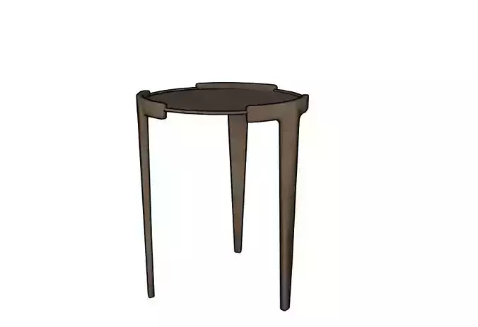 Hero Side Table by Piet Boon  3D model