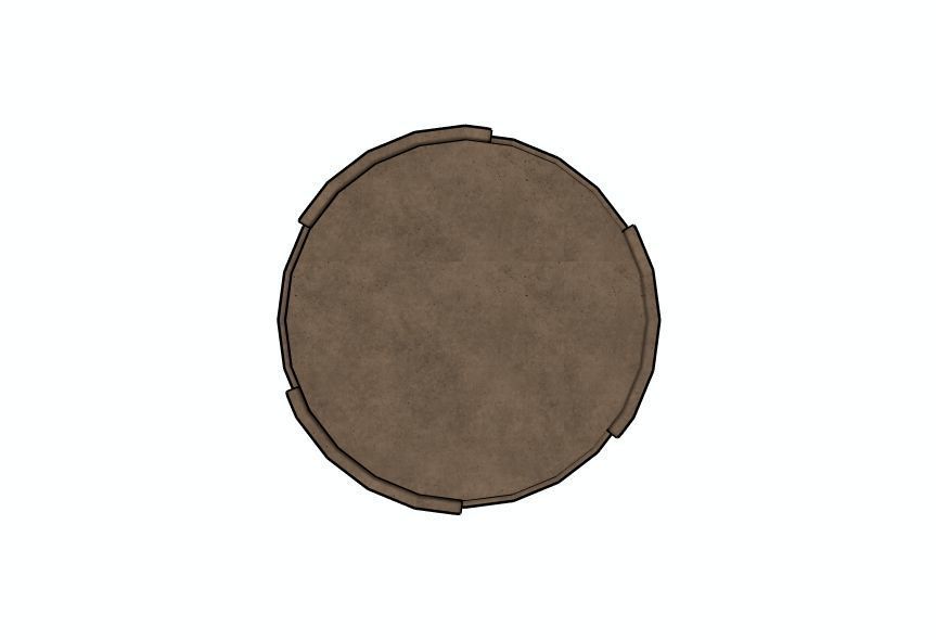 Hero Side Table by Piet Boon  3D model_1