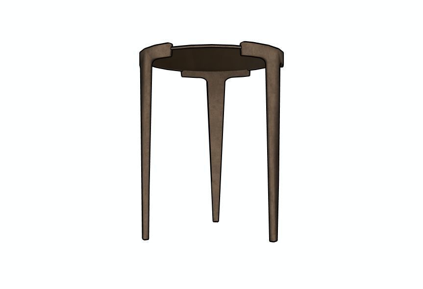 Hero Side Table by Piet Boon  3D model_4