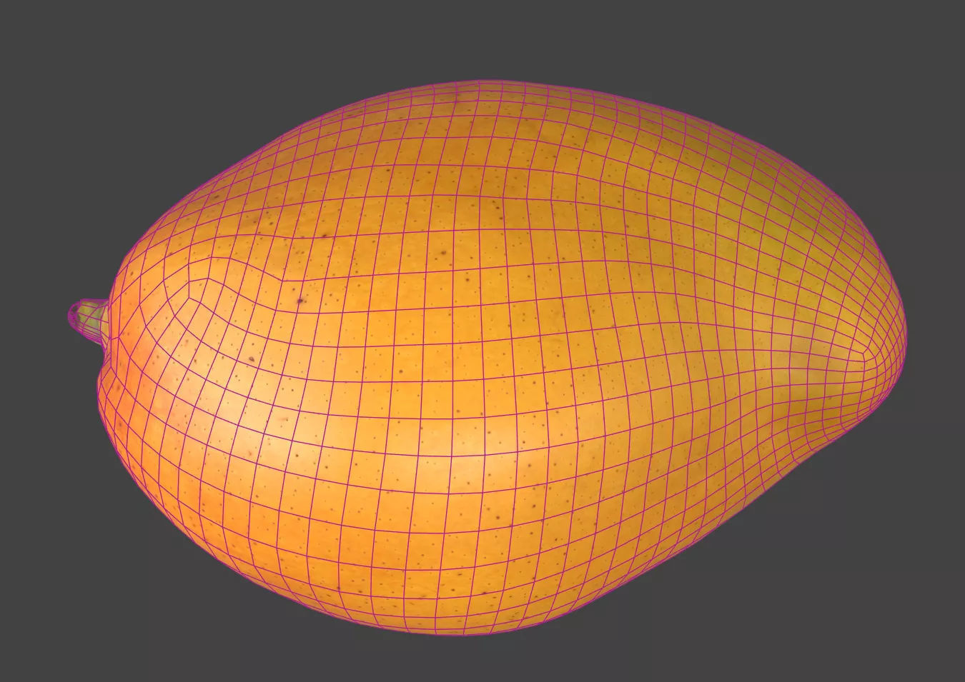 Mango 3D model_6