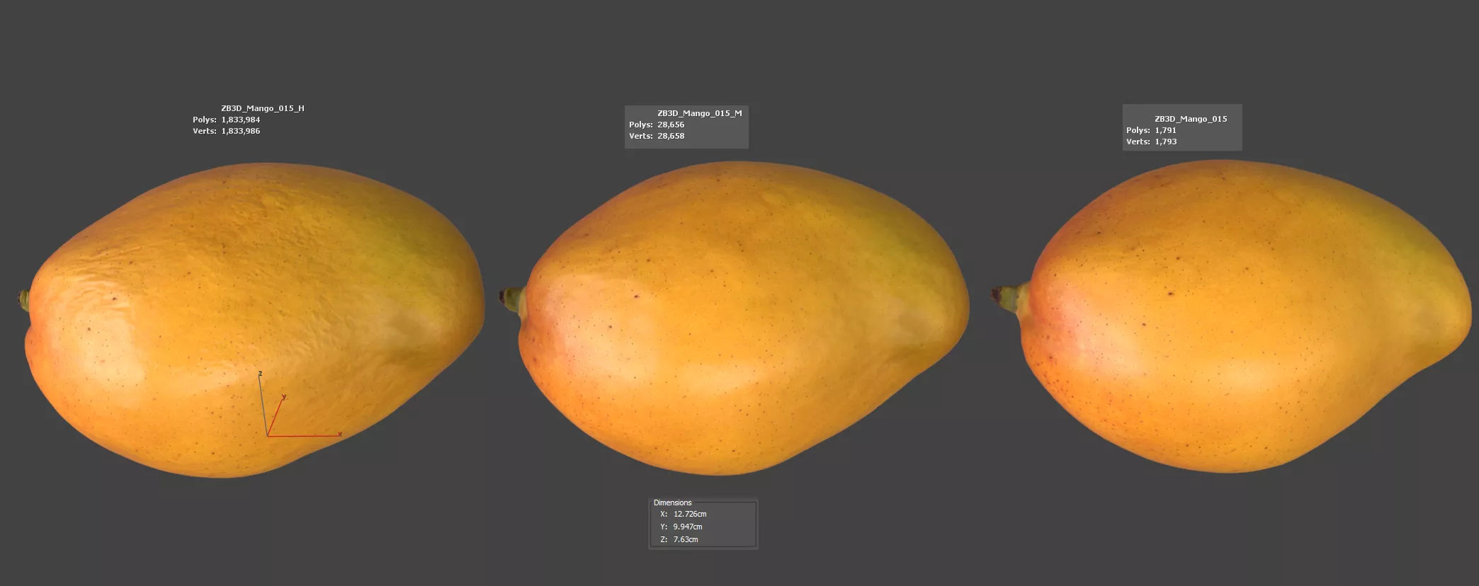 Mango 3D model_5