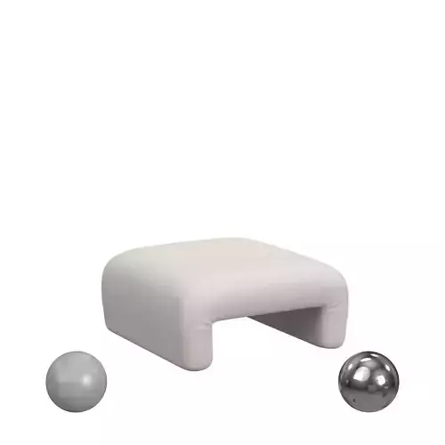 Alais Ottoman 3D model