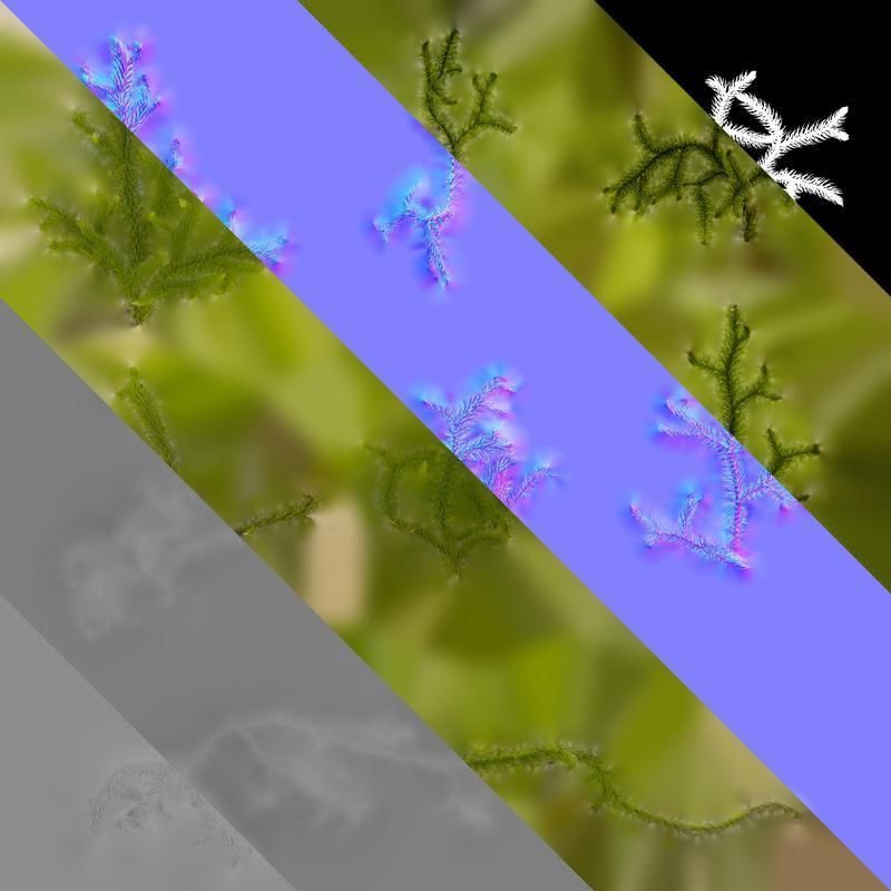 Anydrafts Palhinhaea cernua Atlas 02 Texture_8