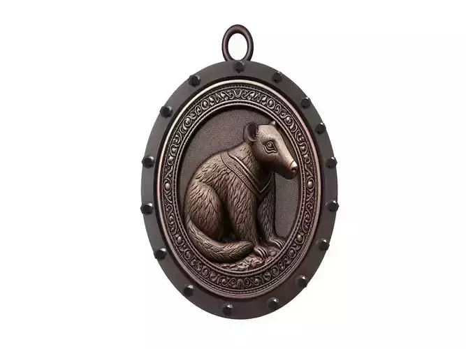 Anteater Animal Pendant