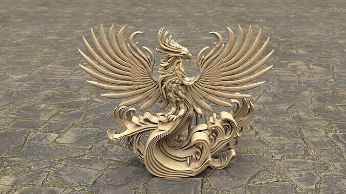 Phoenix 3D print model