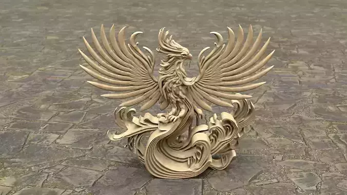 Phoenix 3D print model