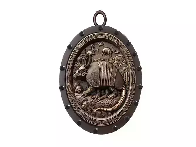 Armadillo Animal Pendant