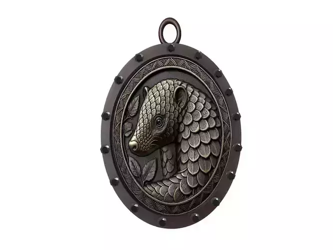 Pangolin Animal Pendant