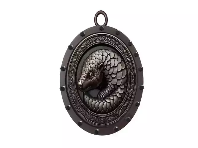Pangolin Animal Pendant