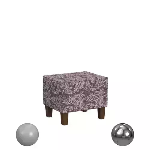 HomePop Medium Storage Ottoman