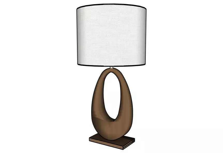 Jewel Table Lamp by Elan Atelier 3D model_0