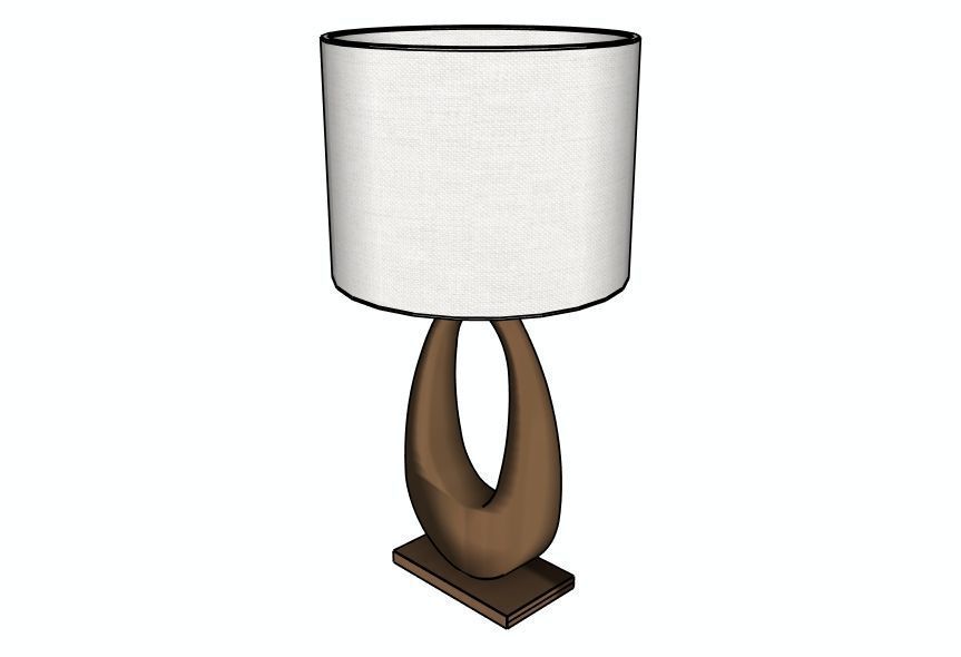 Jewel Table Lamp by Elan Atelier 3D model_1