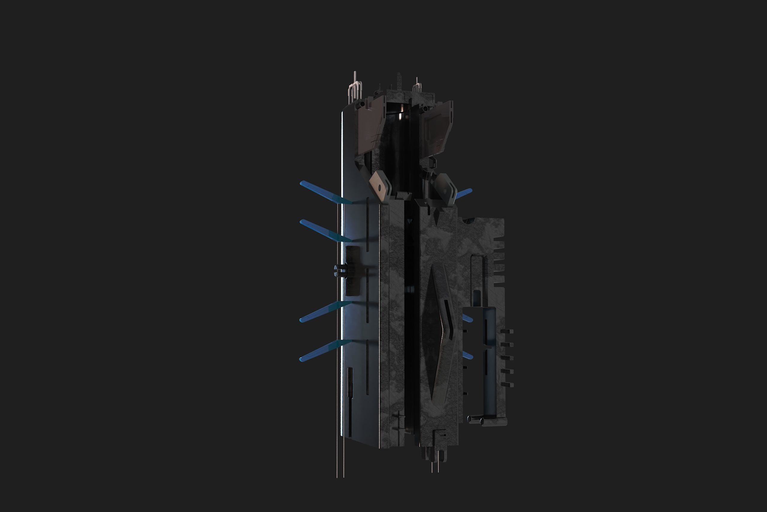 probe scifi robotic vol2 3D model_16