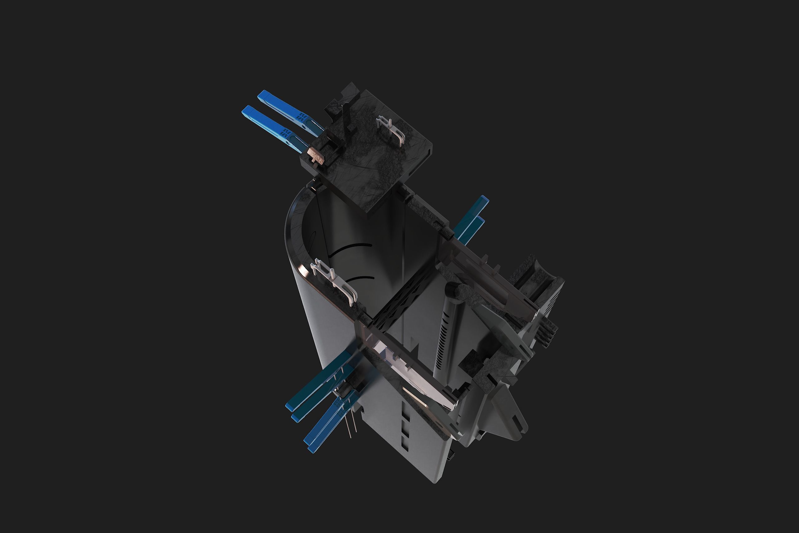 probe scifi robotic vol2 3D model_15