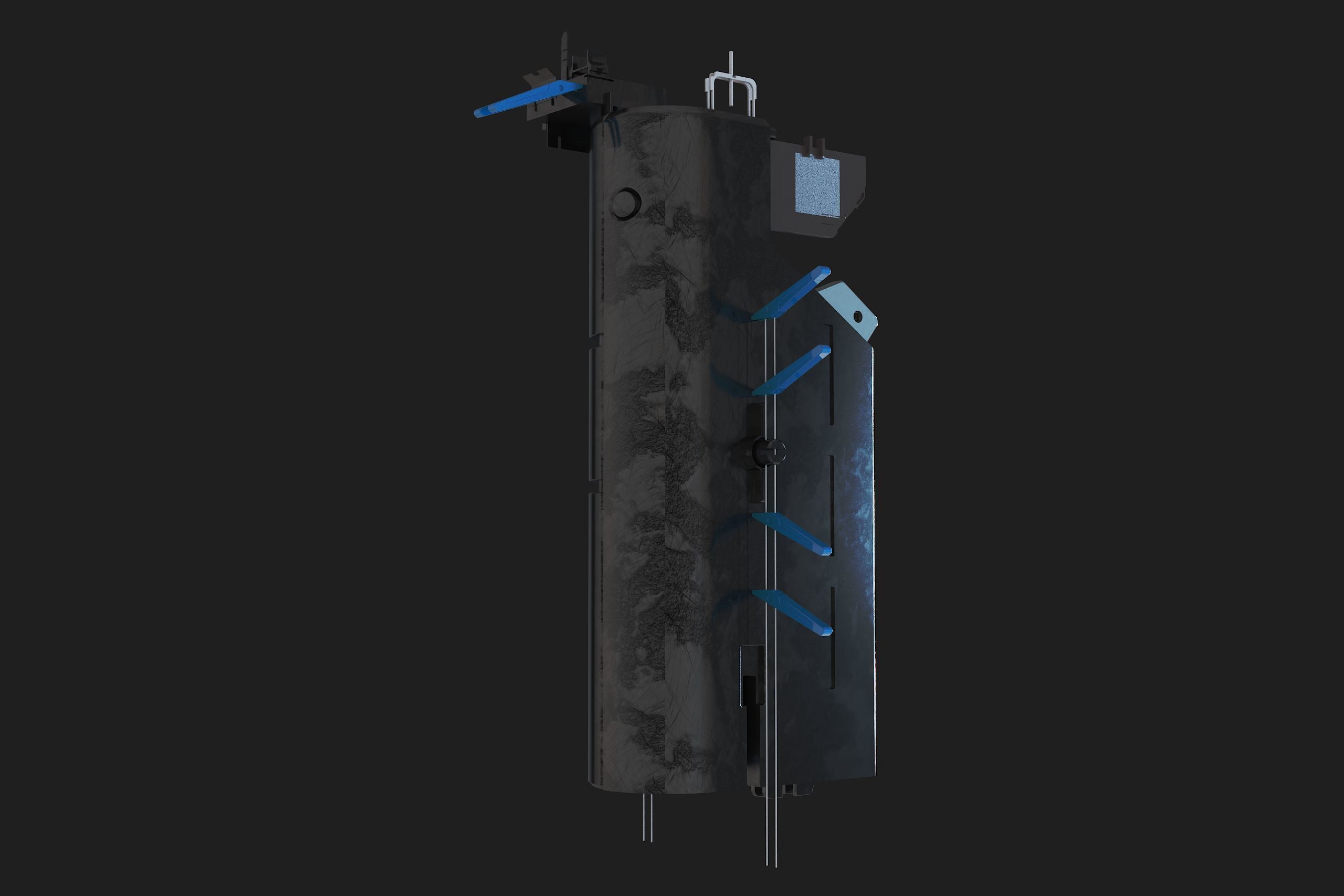 probe scifi robotic vol2 3D model_4