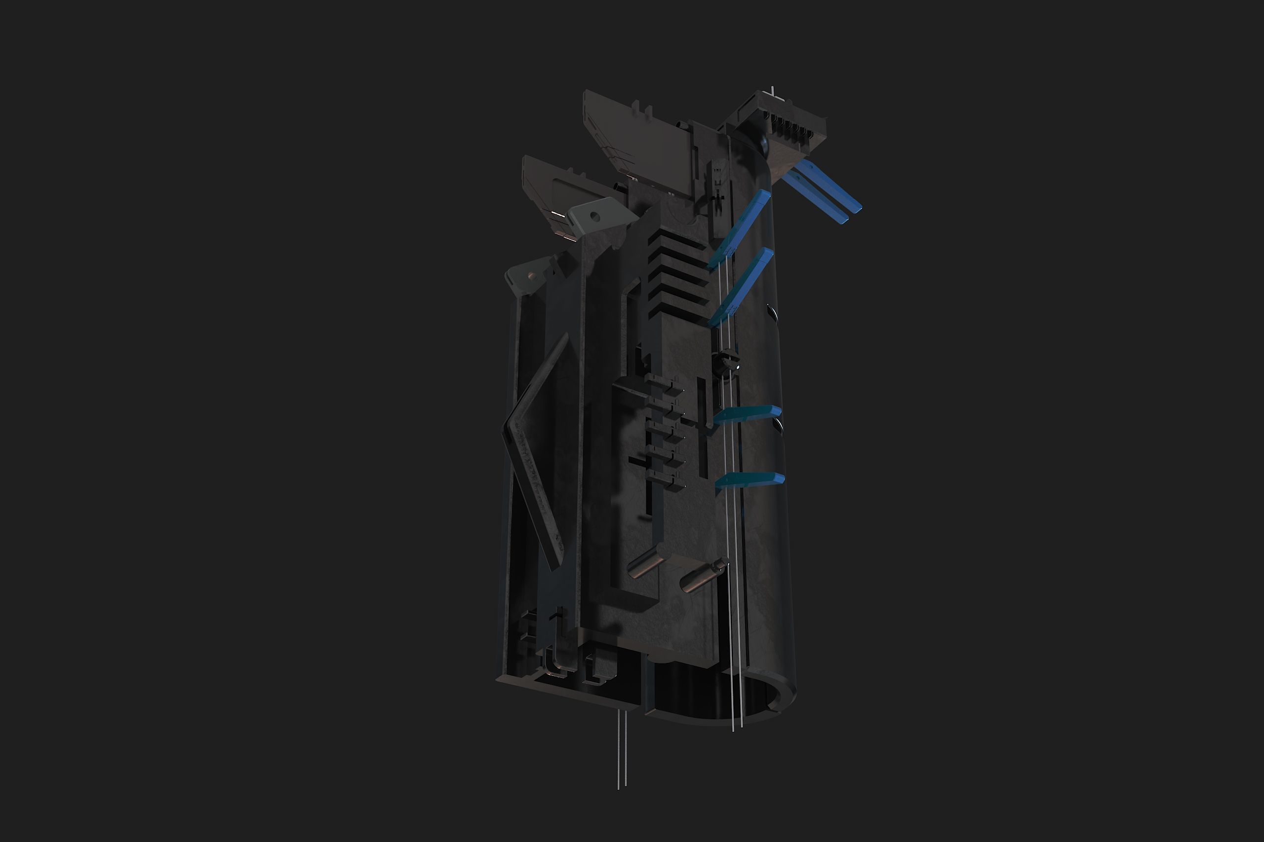 probe scifi robotic vol2 3D model_12