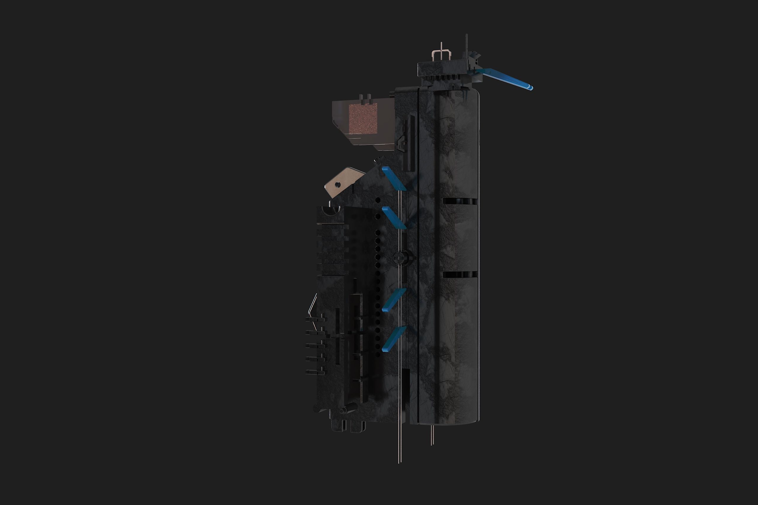 probe scifi robotic vol2 3D model_2