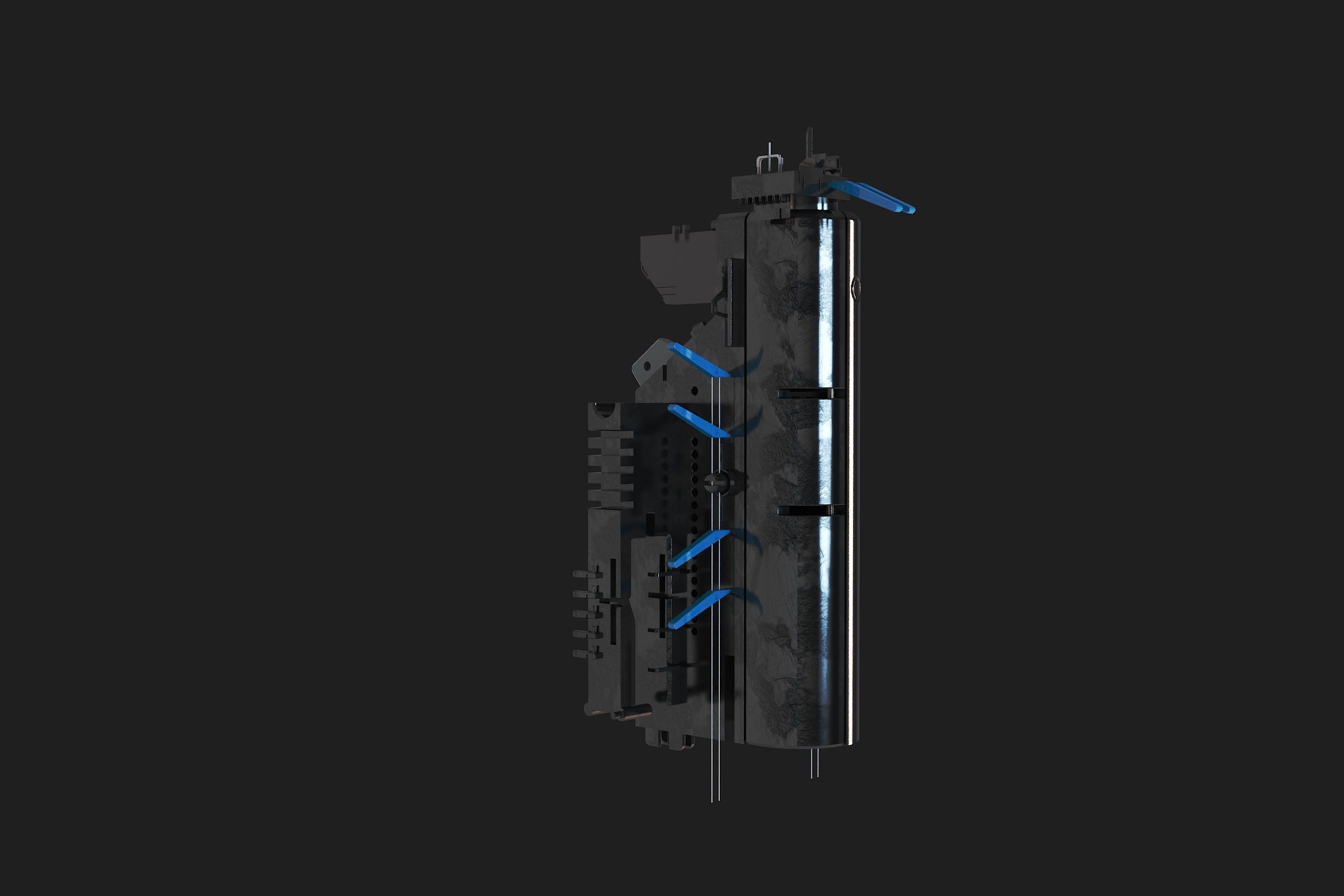 probe scifi robotic vol2 3D model_13