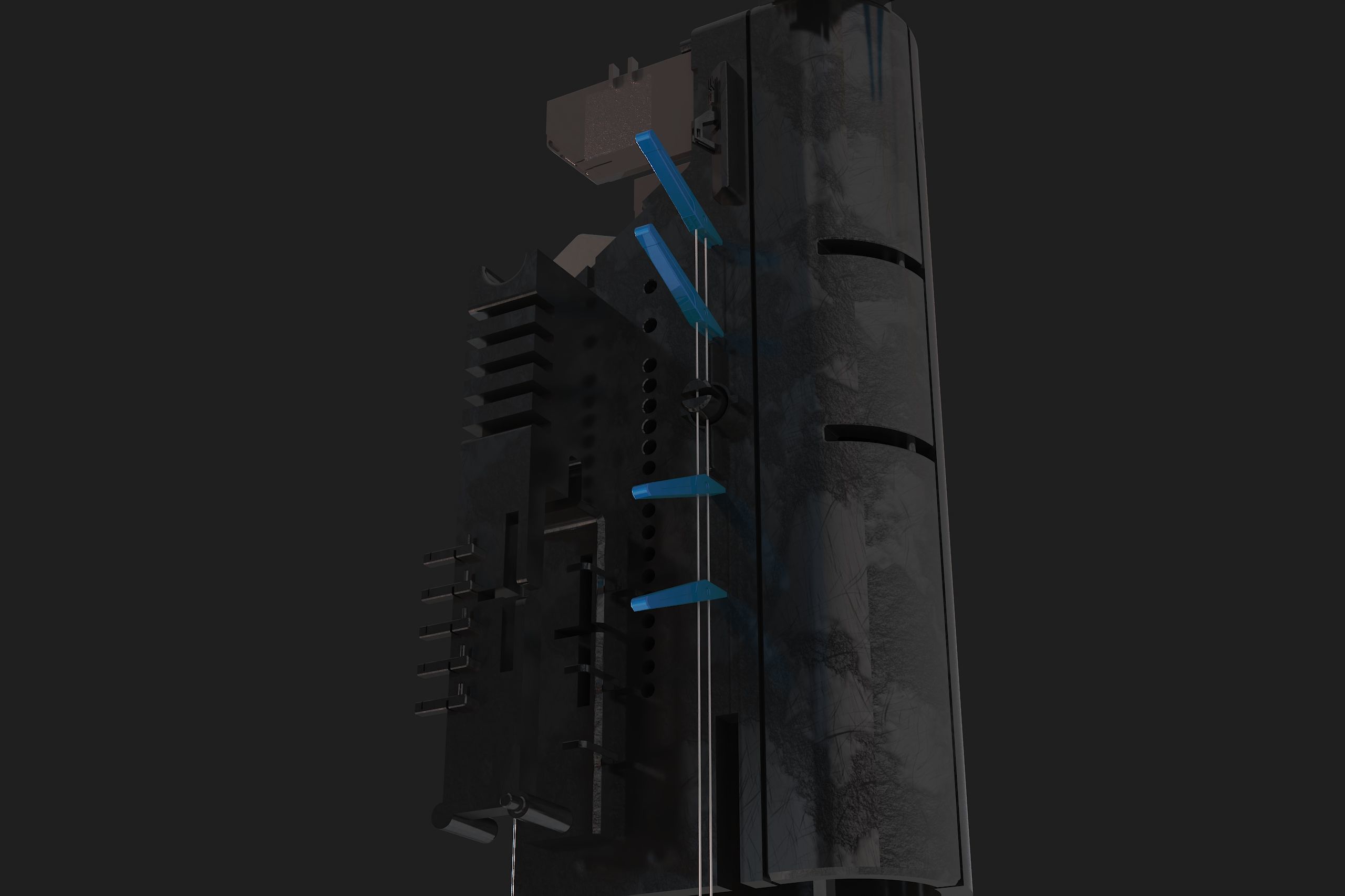 probe scifi robotic vol2 3D model_8