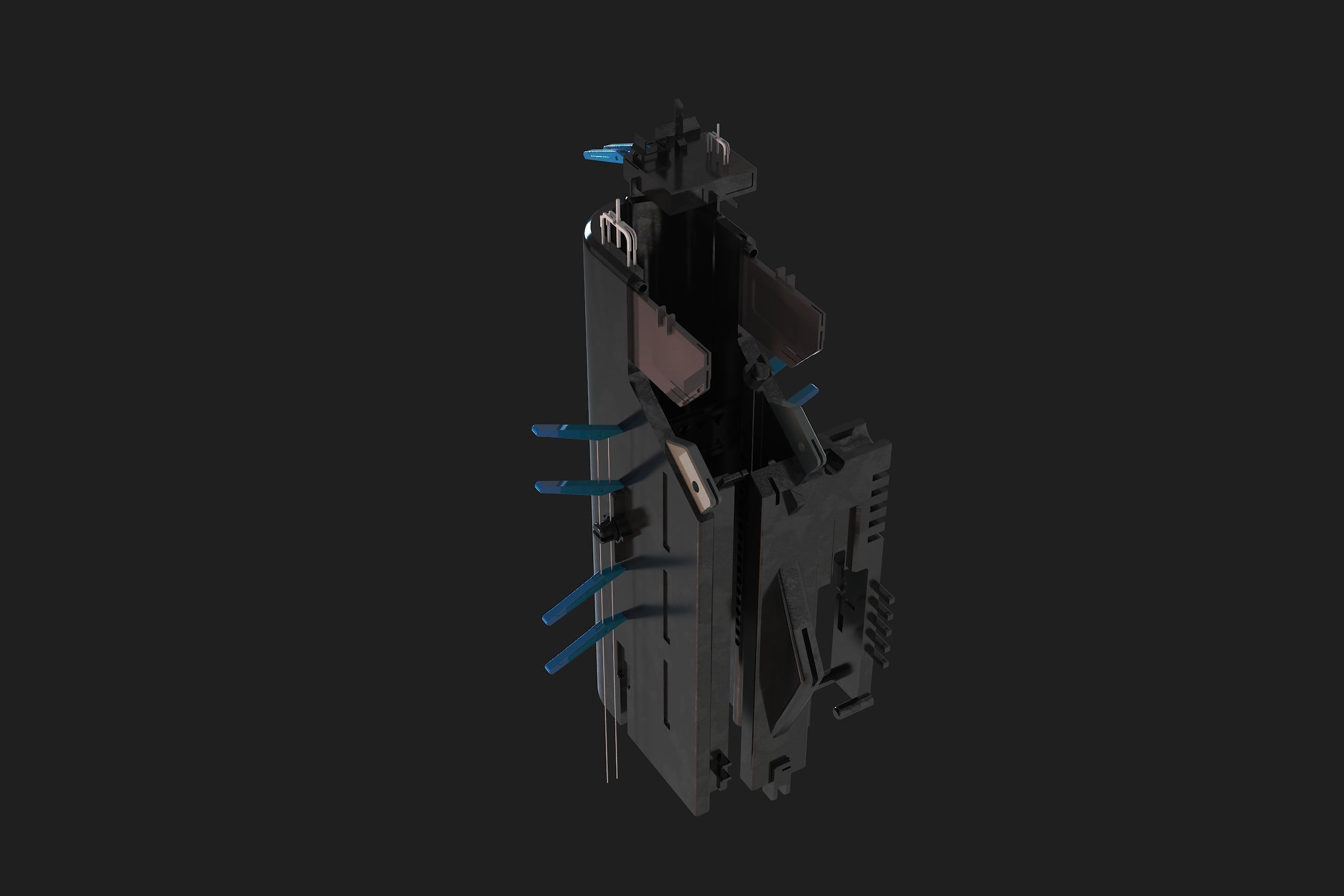 probe scifi robotic vol2 3D model_10