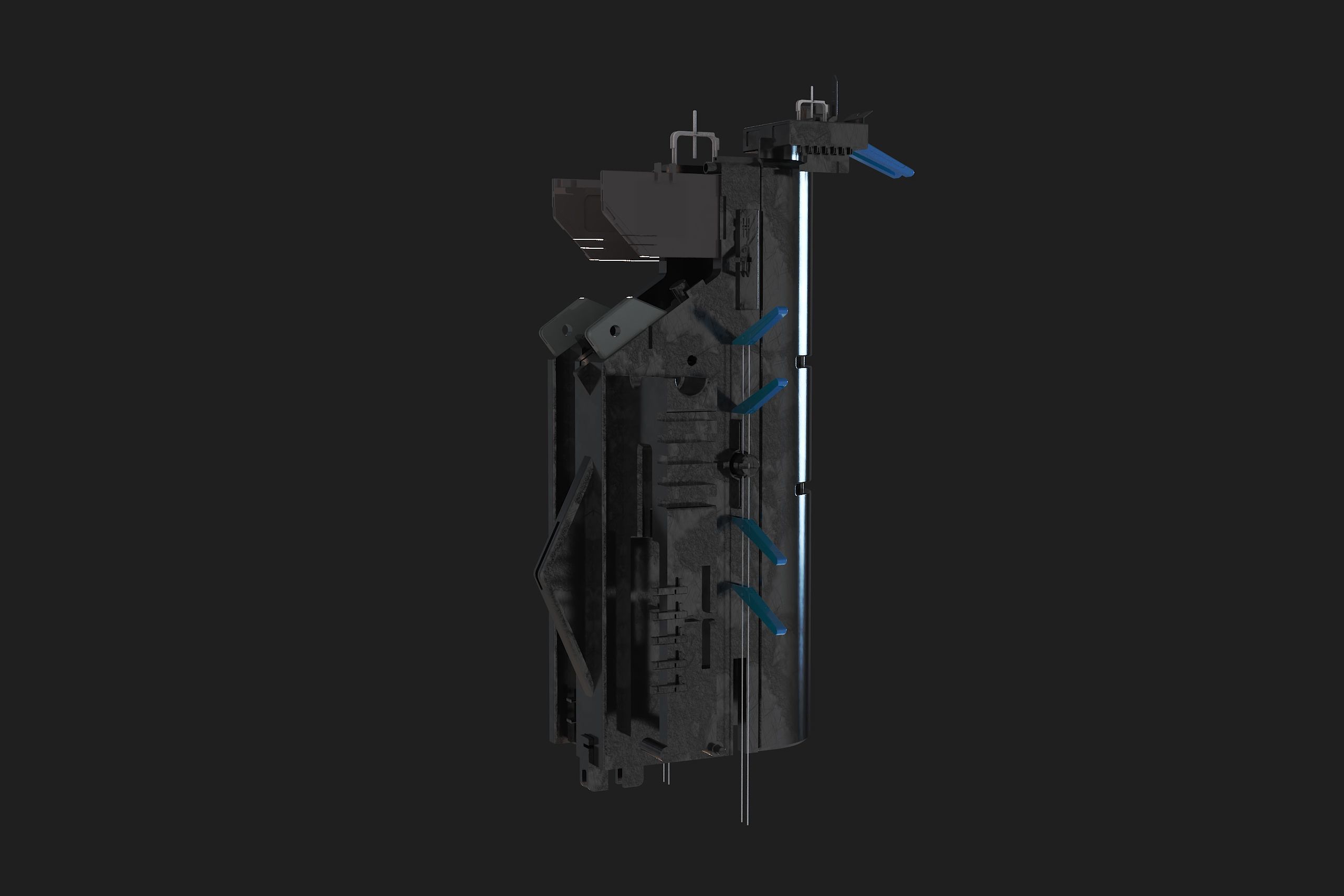 probe scifi robotic vol2 3D model_17