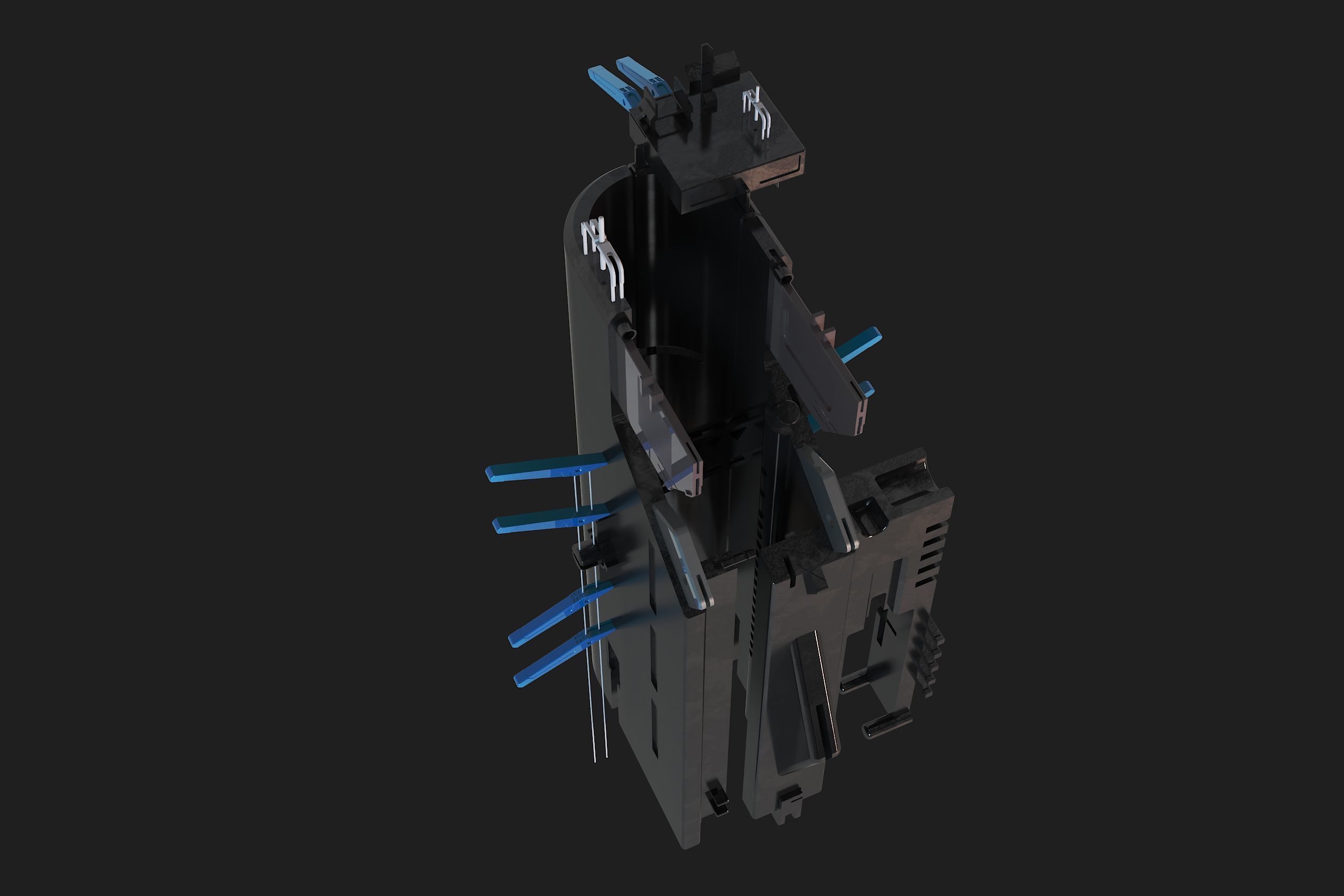 probe scifi robotic vol2 3D model_5
