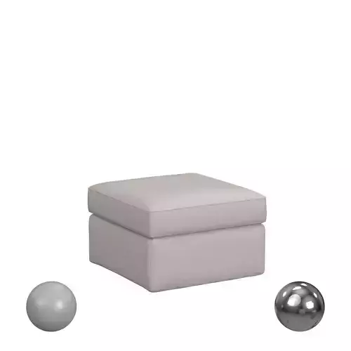 HF Custom Darrien Upholstered Ottoman