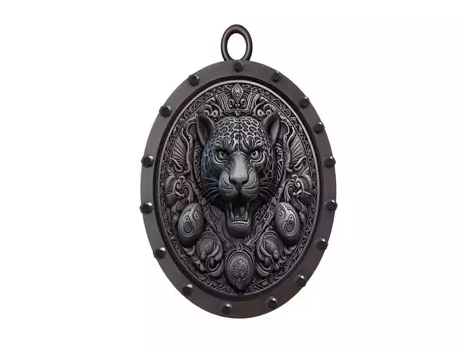 Jaguar Animal Pendant
