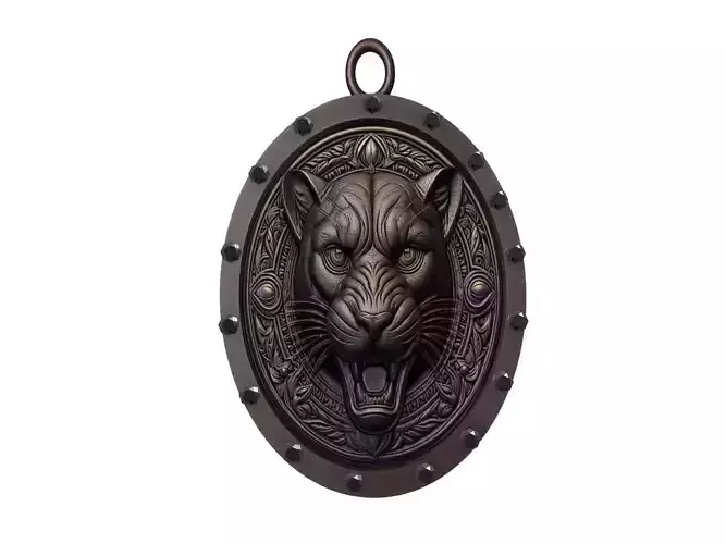 Panther Animal Pendant
