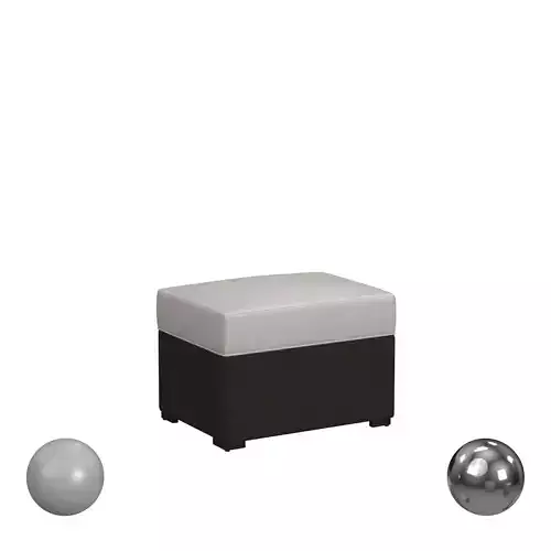 Palm Springs Brown Outdoor Ottoman