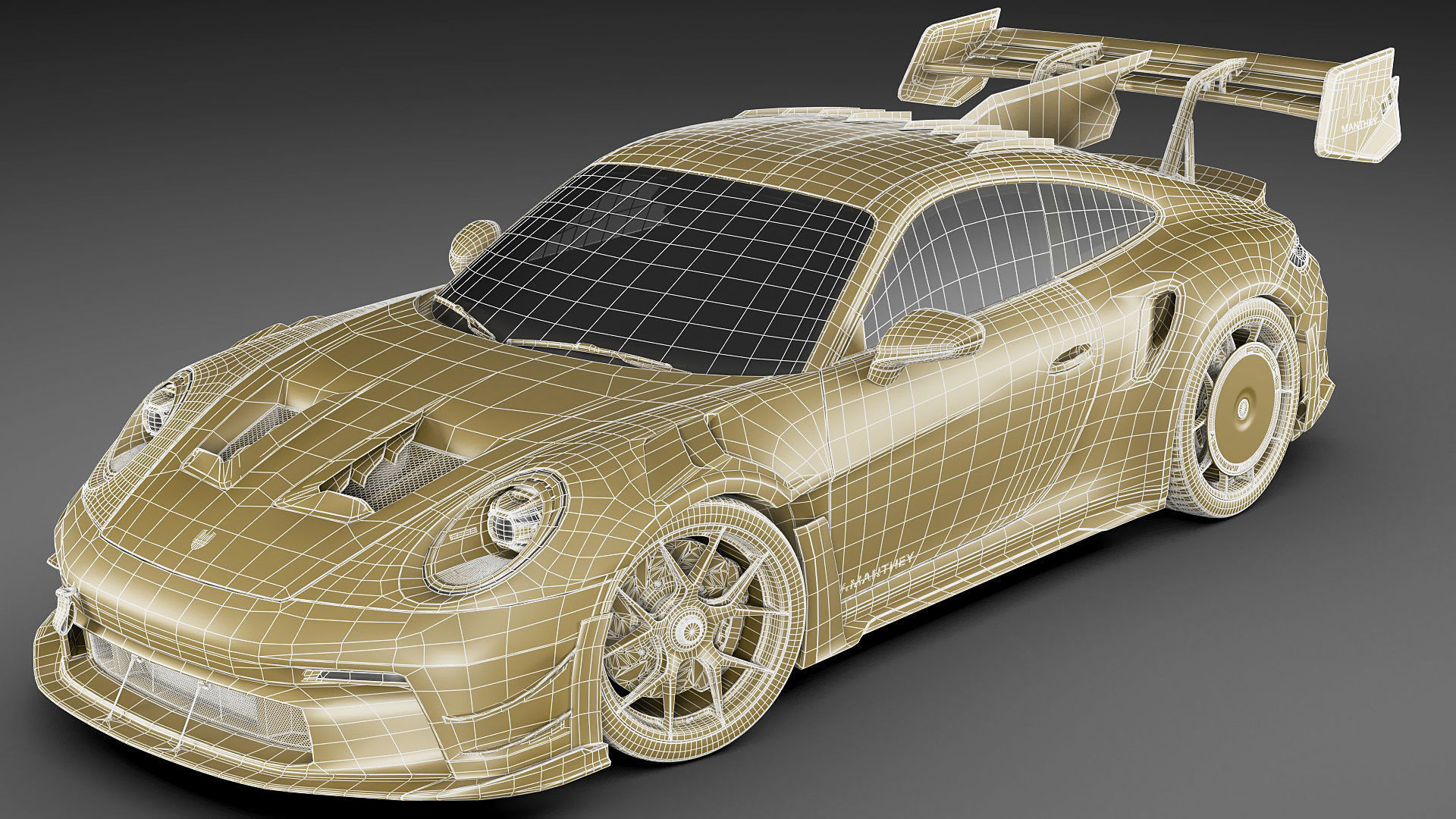 Porsche 911 GT3 RS 992 Manthey Kit 2025 3D model_34