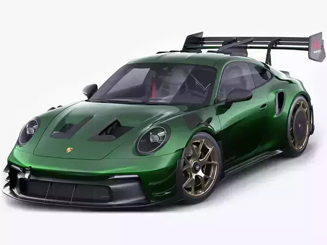 Porsche 911 GT3 RS 992 Manthey Kit 2025 3D model