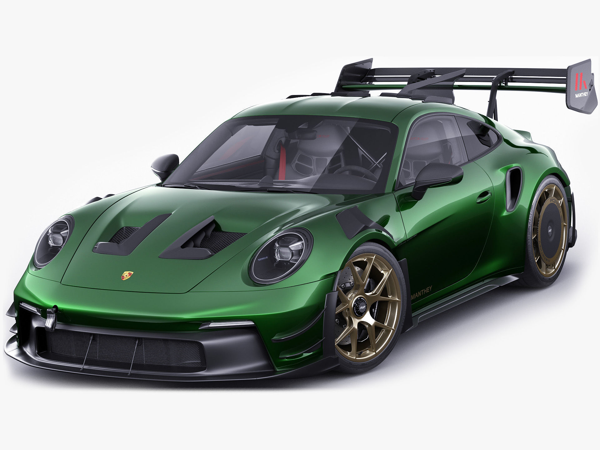 Porsche 911 GT3 RS 992 Manthey Kit 2025 3D model_0