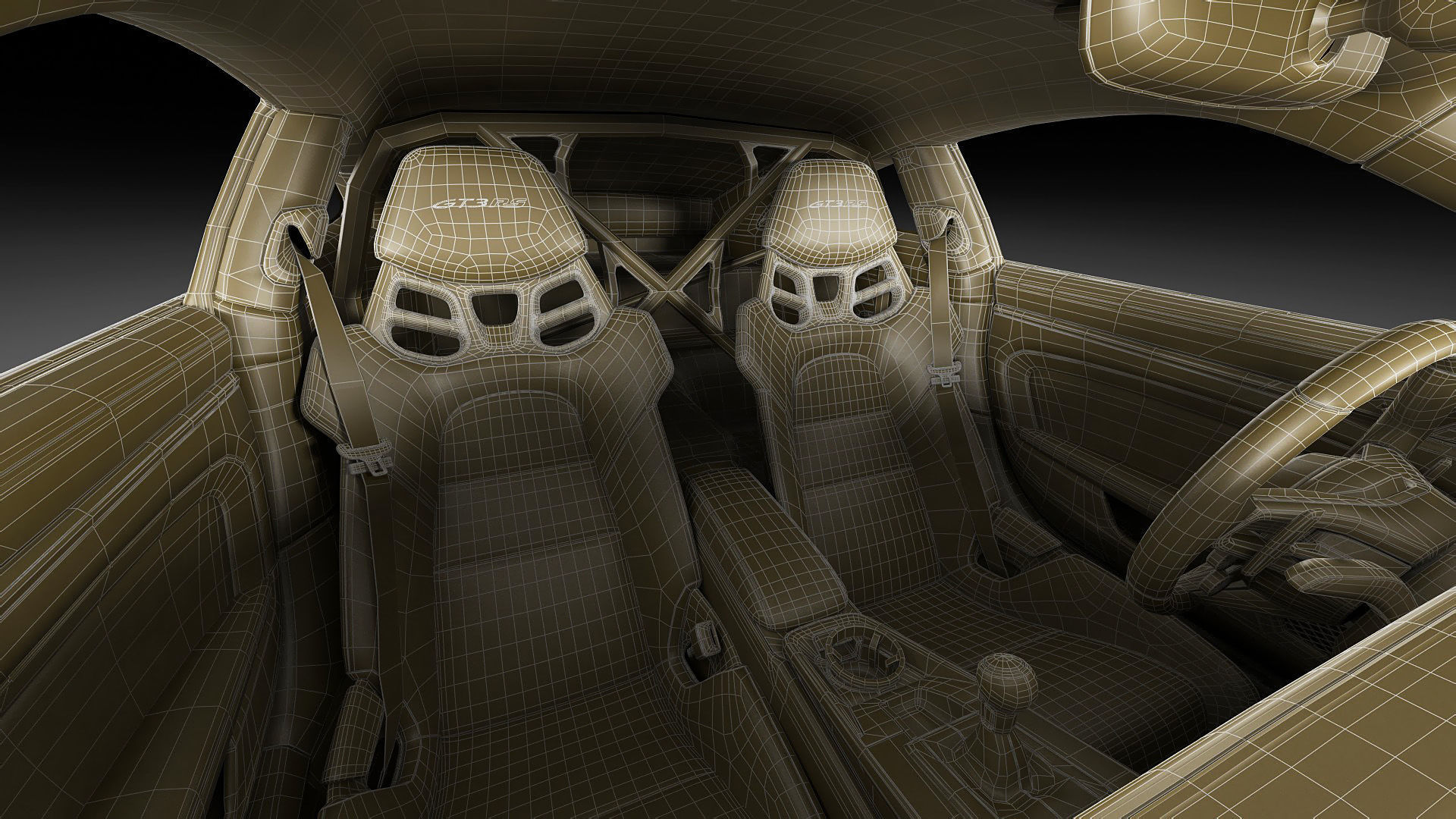 Porsche 911 GT3 RS 992 Manthey Kit 2025 3D model_37