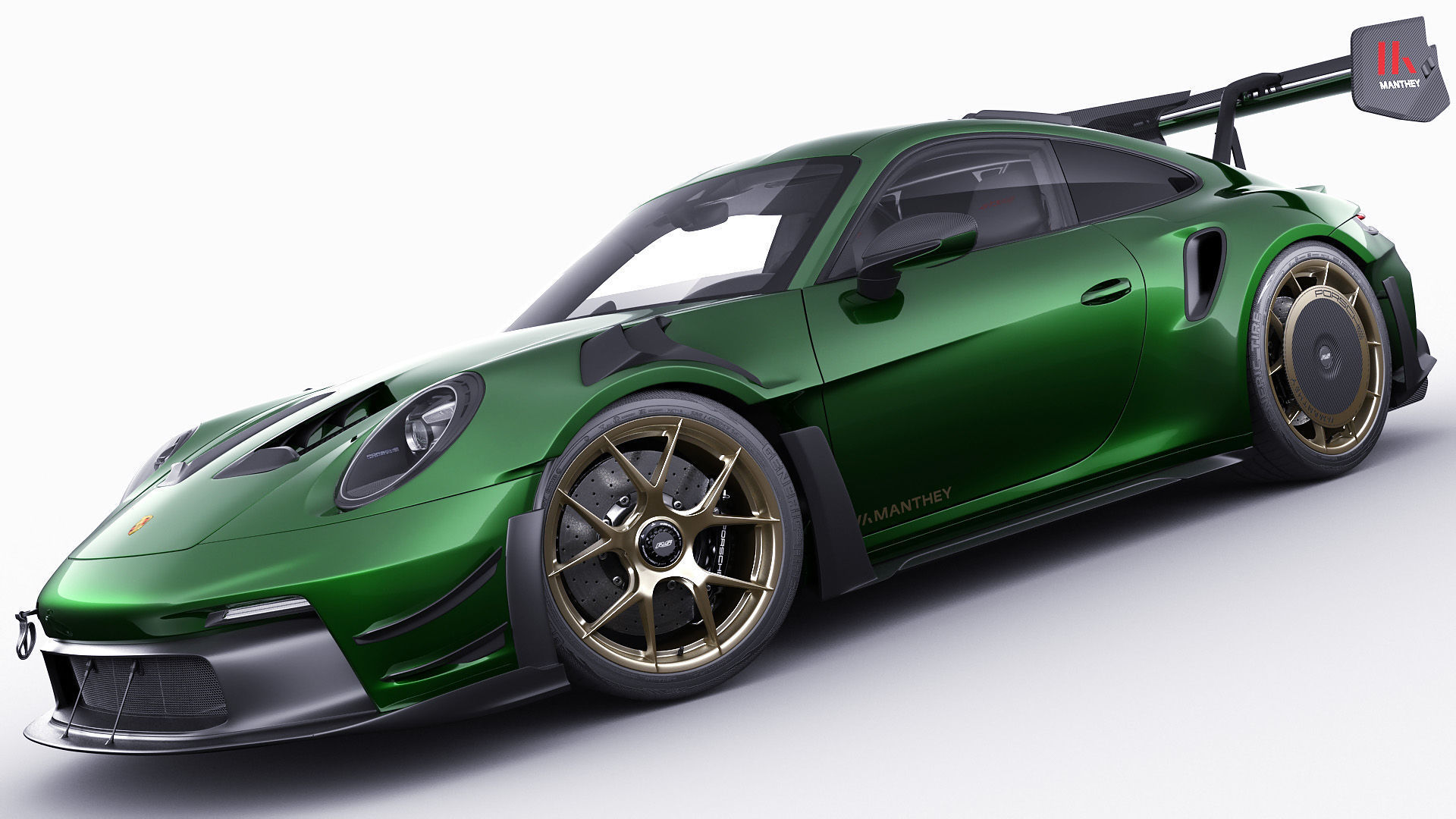 Porsche 911 GT3 RS 992 Manthey Kit 2025 3D model_13