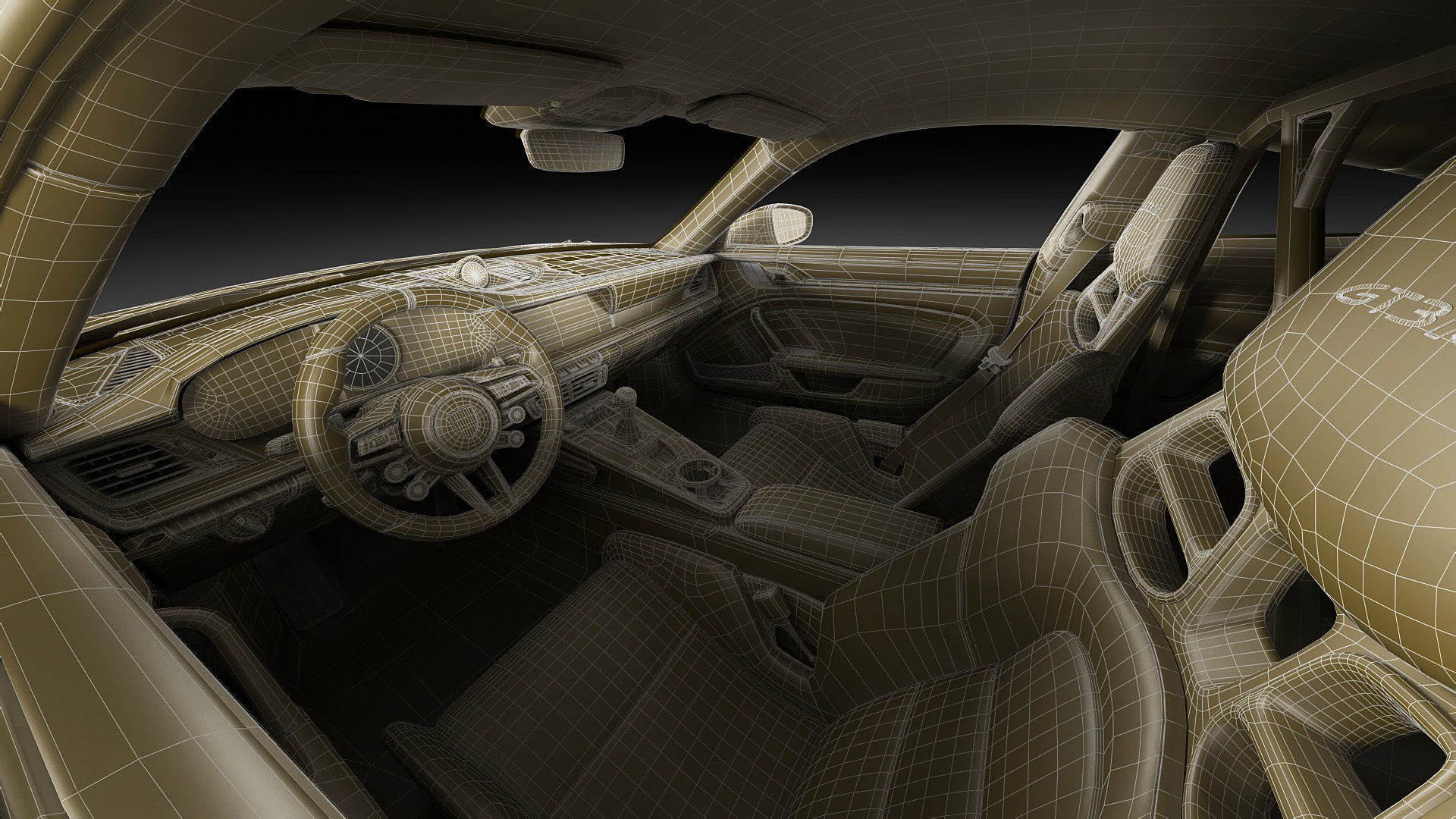 Porsche 911 GT3 RS 992 Manthey Kit 2025 3D model_36