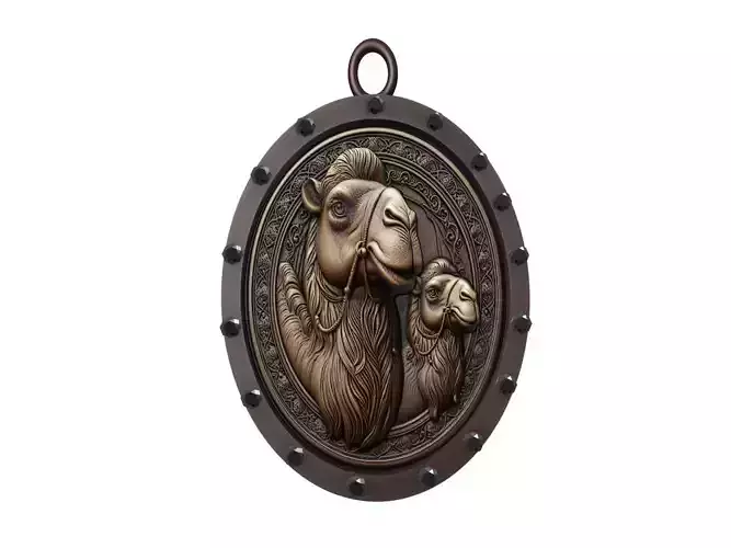 Camel Animal Pendant